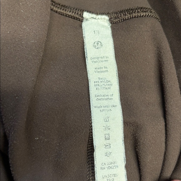 lululemon athletica align 28” in espresso women’s size 12 - Picture 6 of 6